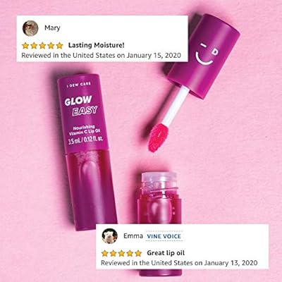 i dew care glow easy vitamin c lip oil