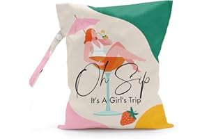 zcyxuuw Wet Bag, Wet Dry Bag, Wet Bag for Swimsuit, Travel, Beach, Pool, Diapers, Dirty Yoga Gym Clothes, Makeup Bag, Waterproof Reusable s Weekend Bag for Women s Trip Gifts