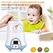 Baby Bottle Warmer ,Bottle Sterilizer 6-in-1 with Breast Milk ,Formula Warmer ,Baby Food Heater,Defrost,Yogurt Maker,Reservation Function,Real-time LCD Display and Precise Temperature Control,Fit Most Brands Baby Bottles