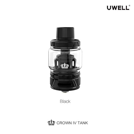Uwell Crown 4/IV Tank 6ml Innovative Patentierte Selbstreinigungstechnologie, Kein Durchsickern Original- Ohne Nikotin Ohne T