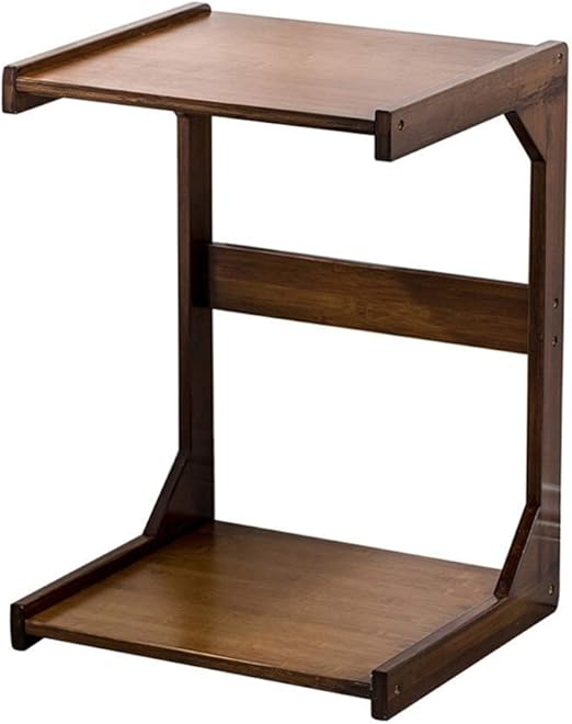 Side Table Side Table Bamboo Movable Table With Wheels Mini