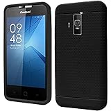 Coolpad Rogue Case,IDEA LINE INC(TM)For Coolpad Rogue (T-Mobile)New Ultra Thin Rugged Silicone Gel Skin Rubber Cover Case - Black + Free Stylus Pen