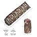 Camouflage Sleeping Bag Indoor & Outdoor Use - Compact for Camping, Hiking, Backpacking, Traveling - Great for Kids, Boys, Teens & Adults - 4 Season Waterproof Camo Warm Military bag(Left Zipper)