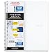 Five Star Wirebound Notebook, 1-Subject, 100 College-Ruled Sheets, 11 x 8.5 Inch Sheet Size, White (72144)