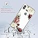 iPhone Xs Max Case, iPhone Xs Max Case with Flowers, Ueokeird Slim Shockproof Clear Floral Pattern Soft Flexible TPU Back Phone Cove for Apple iPhone Xs Max 6.5 inch (2018) (Blossom Flower)