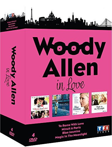 Woody Allen In Love : To Rome With Love + Minuit À Paris + Blue Jasmine + Magic In The Moonlight - Pack