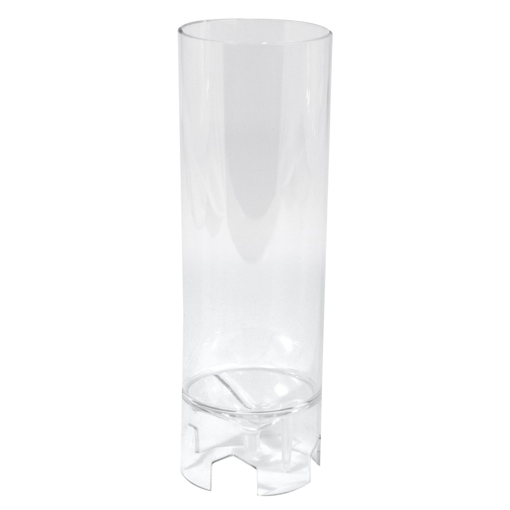 Rayher Pillar Candle Mould and Wick for Candle Making, Reusable Casting Mould for DIY Candle and Decorations, 16cm, 3116900