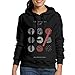 UFBDJF20 Twenty One Pilots Fleece Sweatshirt For Women Black