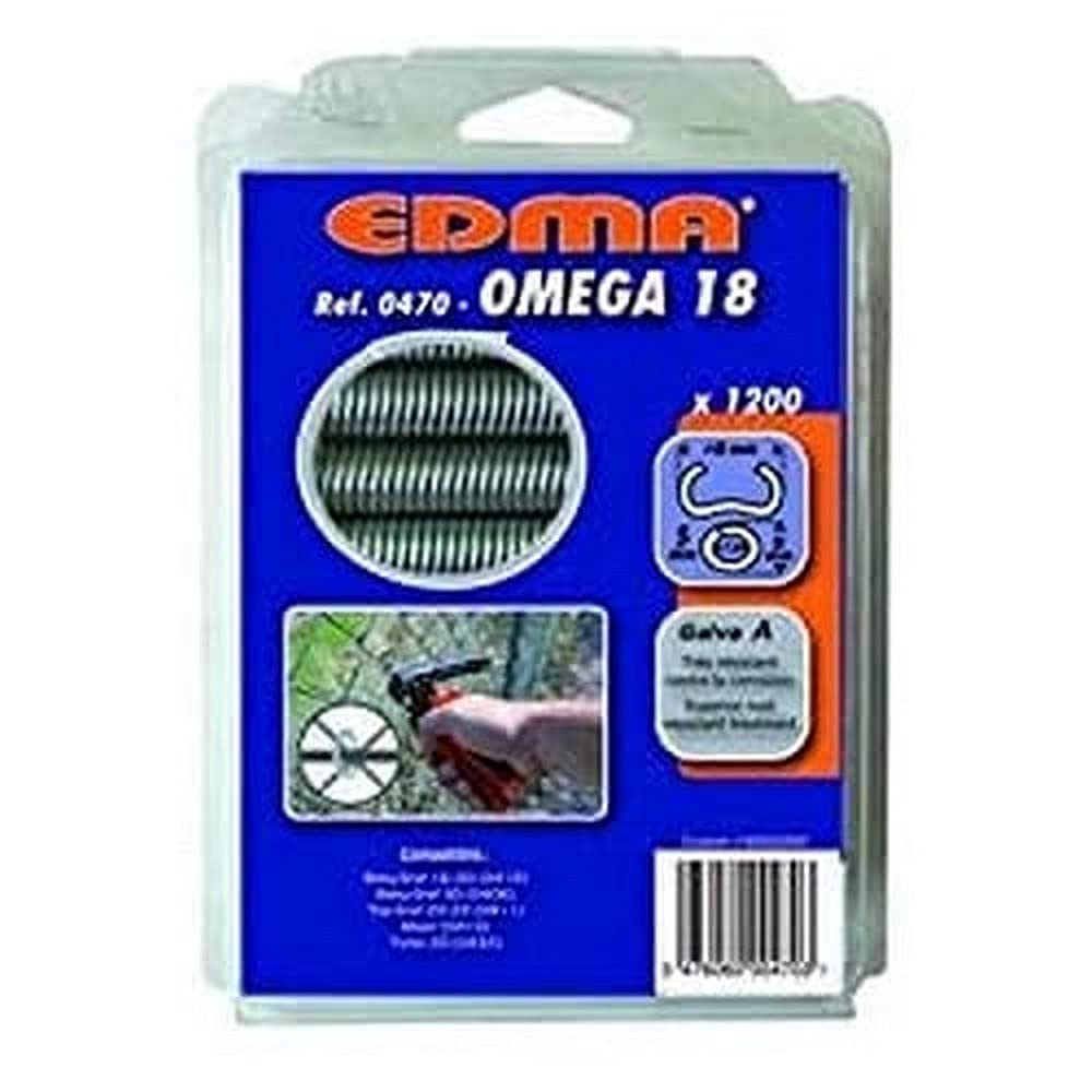 Omega 18 Fence Rings - Galvanized A - 1200 Pieces