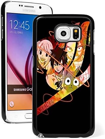 Samsung Galaxy Note 5 Case, Anime Fairy Tail 25 Drop Protection Never Fade Anti Slip Scratchproof Black Hard Plastic Case