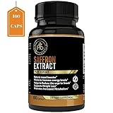 iPro Saffron Supplement Appetite Suppressant-180 Pure Natural Golden Saffron Extract Capsules-Healthy Weight Loss-Hunger Suppression-Metabolism Booster Anti-Anxiety & Eye Support for Women & Men