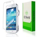 Samsung Galaxy S4 Zoom Screen Protector, IQ Shield LiQuidSkin Full Coverage Screen Protector for Samsung Galaxy S4 Zoom HD Clear Anti-Bubble Film - with