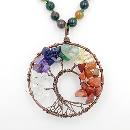 Gemstone Mala Beads Necklace, 108 Buddhist prayer beads necklace, Hand Knotted necklace (Indian Agate)