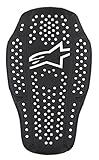 Alpinestars Nucleon KR-2I Men's Back Protector Street Motorcycle Riding Body Armor, Black, Large