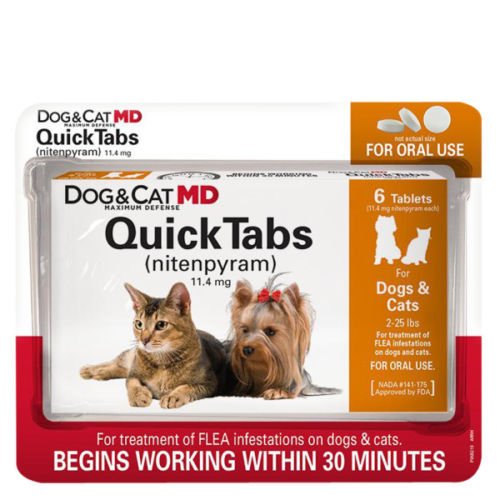 New Dog & Cat Md Quick Tabs for 2-25 Lbs. - (Nitenpyram)(capstar)