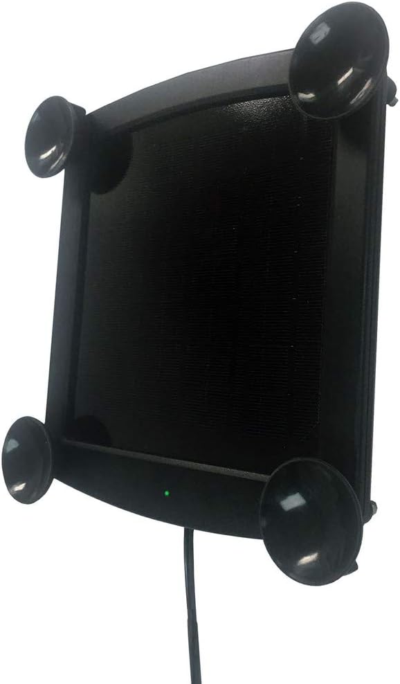Battery Tender 12 Volt, 5 Watt Solar Battery Charger and Maintainer - Mountable Solar Battery Charger with Windshield and Handlebar Mounts, Ring Terminal Cable, OBD II Connector - 021-1172: Automotive