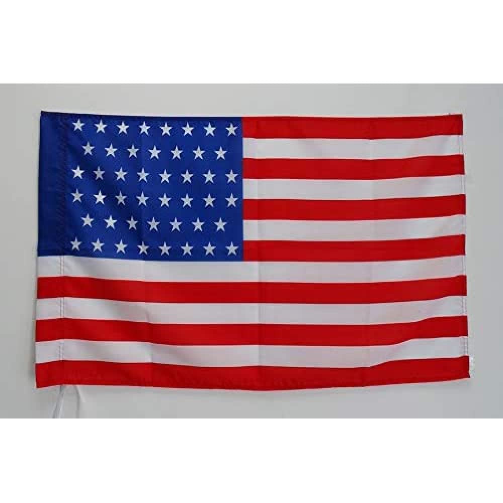 AZ FLAG - United States 1908-1912 46 stars Flag - 3x5 Ft - american historic Banner with Sleeve - 100% Polyester - Fade Resistant - Vivid Colors - 3' x 5' Feet - 150x90 Cm