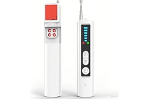 Mgmcm Hidden Camera Detectors, Portable Camera Detectors, Bug Detector Rf Wireless Signal Scanner, GPS Tracker Detector for Home, Hotel, Travel, Office, Bathroom, 6 Levels Sensitivity