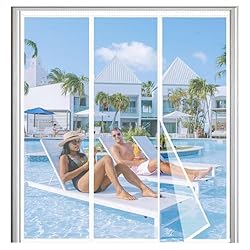 Magnetic Screen Door 205x200cm Full Frame with