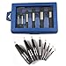 Sunxenze 8 PCS Screw Extractor Set,Damaged Screw Broken Bolt Water Pipe Remover Set