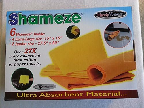 Handy Trends Shameze Ultra Absorbent Material (6 Shameze Inside)