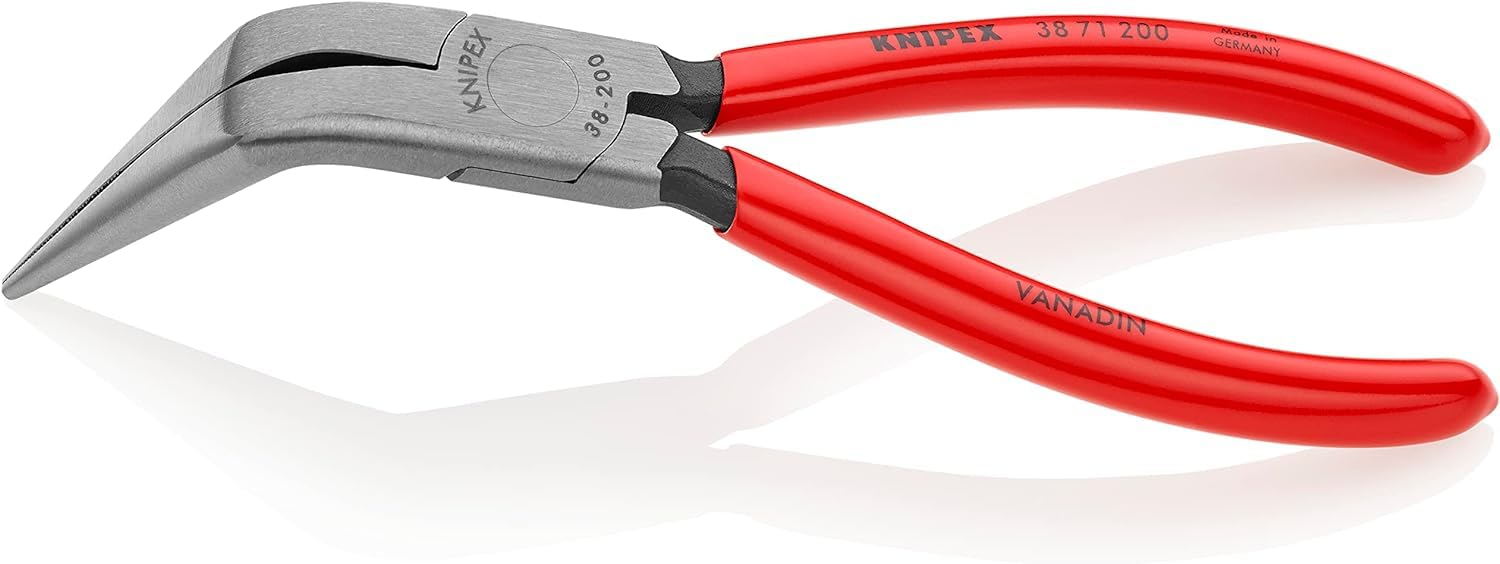 KNIPEX Mechanics' Pliers with Plastic Coating 200 mm, 38 71 200