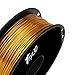 TTYT3D Silk Shiny Metal Gold Silver Red Copper Bronze PLA 3D Printer Filament Bundle, 1.75mm 3D Printing Material 1Kg Each Spool Total 4Kg in One Box 4 in 1 Bundle