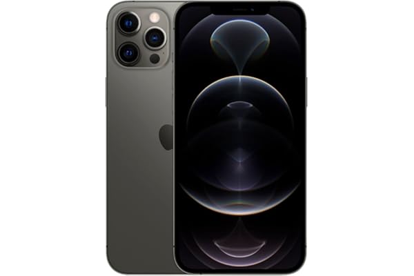 Apple iPhone 12 Pro, 128GB, Graphite - Fully Unlocked (Renewed)