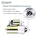 Starters ECCPP fit for Ford Taurus Mercury Sable 2000 2001 2002 2003 2004 2005 3.0L (182) V6 SFD0041 6642
