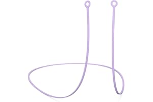 CURVD Earplug Lanyard, Soft Durable Flexible Premium Silicone Cord | Works with Most Earplugs w/Removable Tips Compatible with CURVD Everyday, Loop Quiet/Engage/Experience, Vibes and More - 26 Inches