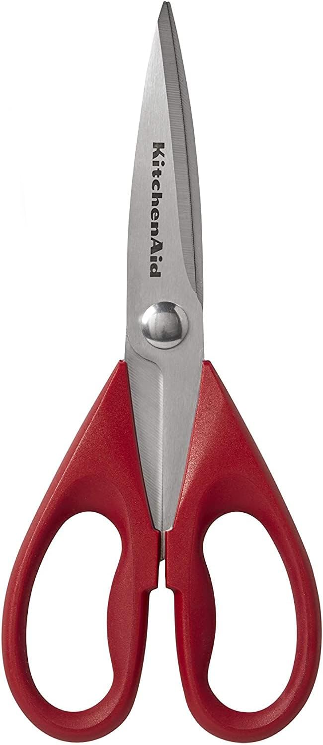 KitchenAid All Purpose Shears Stainless Steel Red Black 8.75in