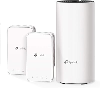 TP-Link Deco M3 Whole Home Mesh WiFi System 3-Pack Wall Plug Extender 3500 Sq Ft