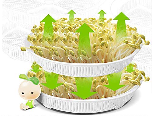 WG Intelligent Bean Sprouts Machine Grow Automatic Large Capacity Thermostat Green Seeds Growing Automatic Bean Sprout Machine 220V