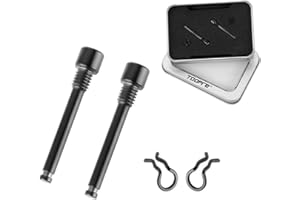 HUIOP Bicycle Hydraulic Disc Brake Pad Bolts Ti-Alloy Fixing Pin Inserts Caliper Screws Retainer Pin Circlip Bike Accessories,Retainer Pin