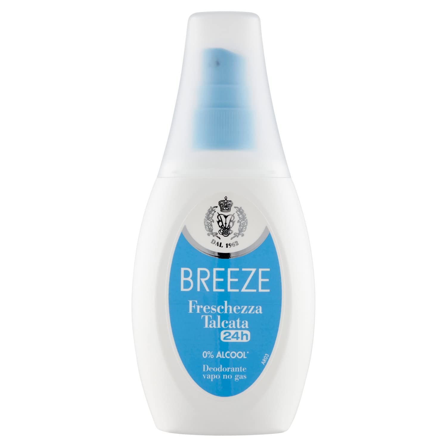 Breeze Spray Deodorant, Talc, 75 ml