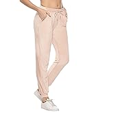 Youngull Velour Women's Joggers Pants Winter Casual Drawstring Running Sportswear Pants with Pockets Velvet Sweatpants
