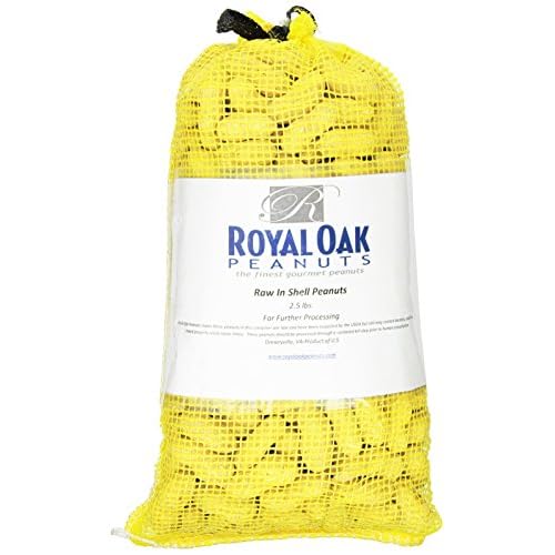 Royal Oak Raw In-Shell Peanuts, 2.5 Pound Bags (Pack of 3) image