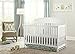 Graco Charleston Convertible Crib, White Easily Converts to Toddler Bed, Day Bed or Full Bed, 3 Position Adjustable Height Mattress
