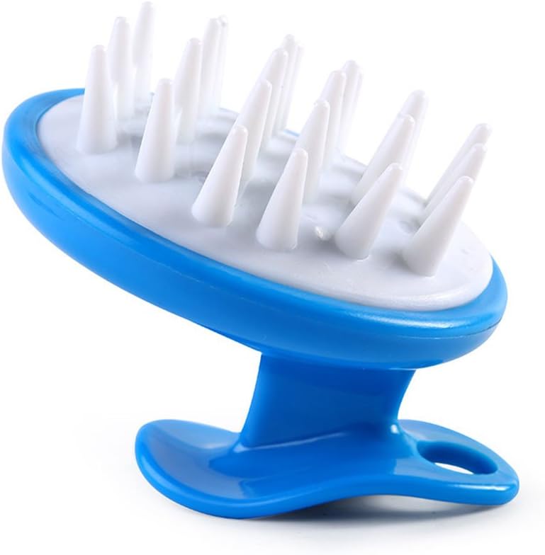 Techecho Shampoo Brush Scalp Massage Comb Head Brush Comb Cleaner Health Bath Brush Hair Stimulation and Stress Relief