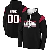 Tiffur Hoodies Customized Apparel Personalized Any Name&Number Gifts for Men Kids Dad Fans