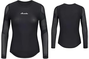 Santic Women's Long Sleeved Base Layer Cycling Mess Tank Tops Sports Undershirt Quick Dry