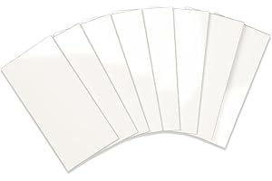 Yipscazo 2025 New Upgrade Peel and Stick backsplash 3 x 6 Inches, Backsplash Tile Peel and Stick Tile for Kitchen, Bathroom, Laundry Room, Fireplace(Polished Cream White, 100 Pieces)