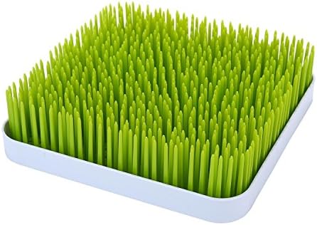 SinoFish Baby Bottle Lawn Drying Rack, BPA-Free Baby Bottle Countertop Drying Rack，Green