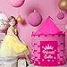 Ava & Kings Kids Play Tent Castle Princess Fort Children's Pop Up Playhouse for Toddler Bedroom, Indoor or Outdoor | Little Girls Toys Pretend Clubhouse| Easy Set-Up & Simple to Clean