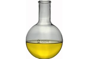 TN LAB SUPPLY TN LAB Flat Bottom Boiling Flask 1000ml 1L