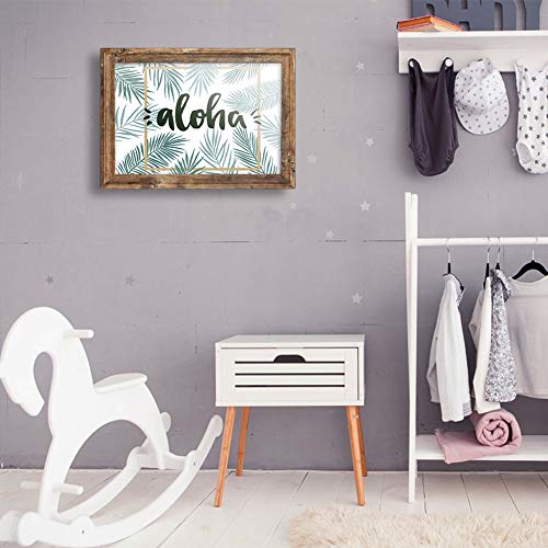 image for Artsay 11x17 Poster Picture Frames Rustic Distressed Photo Frame 11 x 