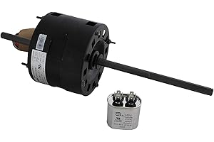 NBK Motors Coleman 1468-3069 Replacement RV Air Conditioner 1/3 HP 115 Volt 1625 RPM 2-Speed Motor