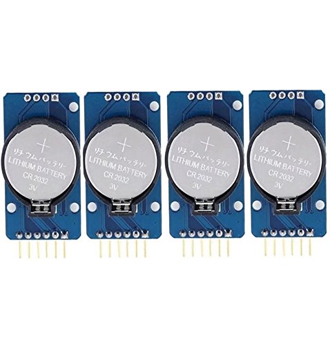 HonsCreat 4 Pack IIC Precision Real Time Clock Memory Module For Arduino DS3231 AT24C32