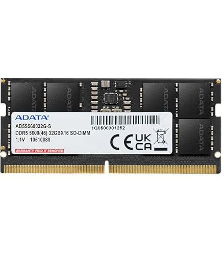 Crucial Kit de memória RAM DDR5 de 64 GB, 5600 MHz (ou 5200 MHz ou
