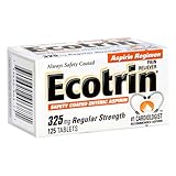Ecotrin 325 Mg Regular Strength Aspirin Tablets - 125 ct
